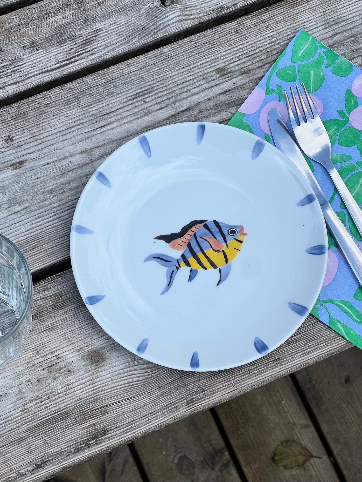 Dori dessert plate