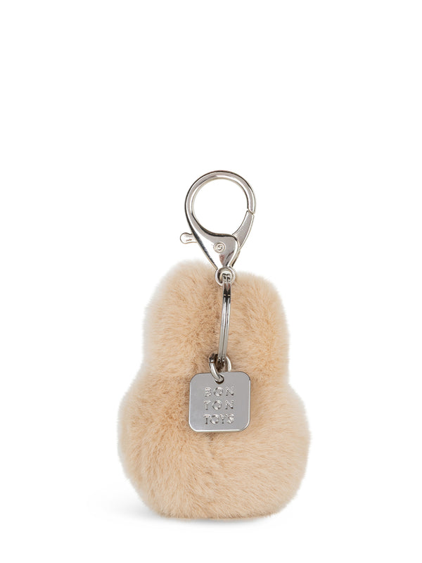 Miffy ECO fuzzy keychain, beige (8 cm)