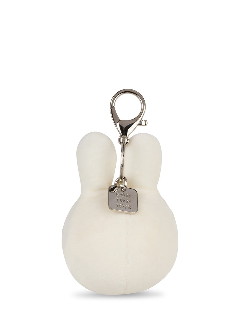 Miffy squish ball keychain, off-white (9 cm)