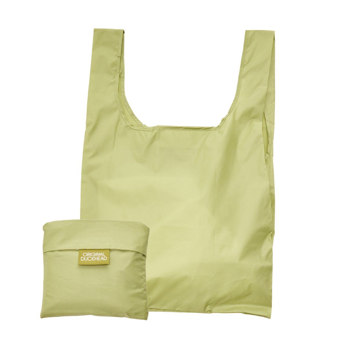 Desert green foldable light shopper, light green