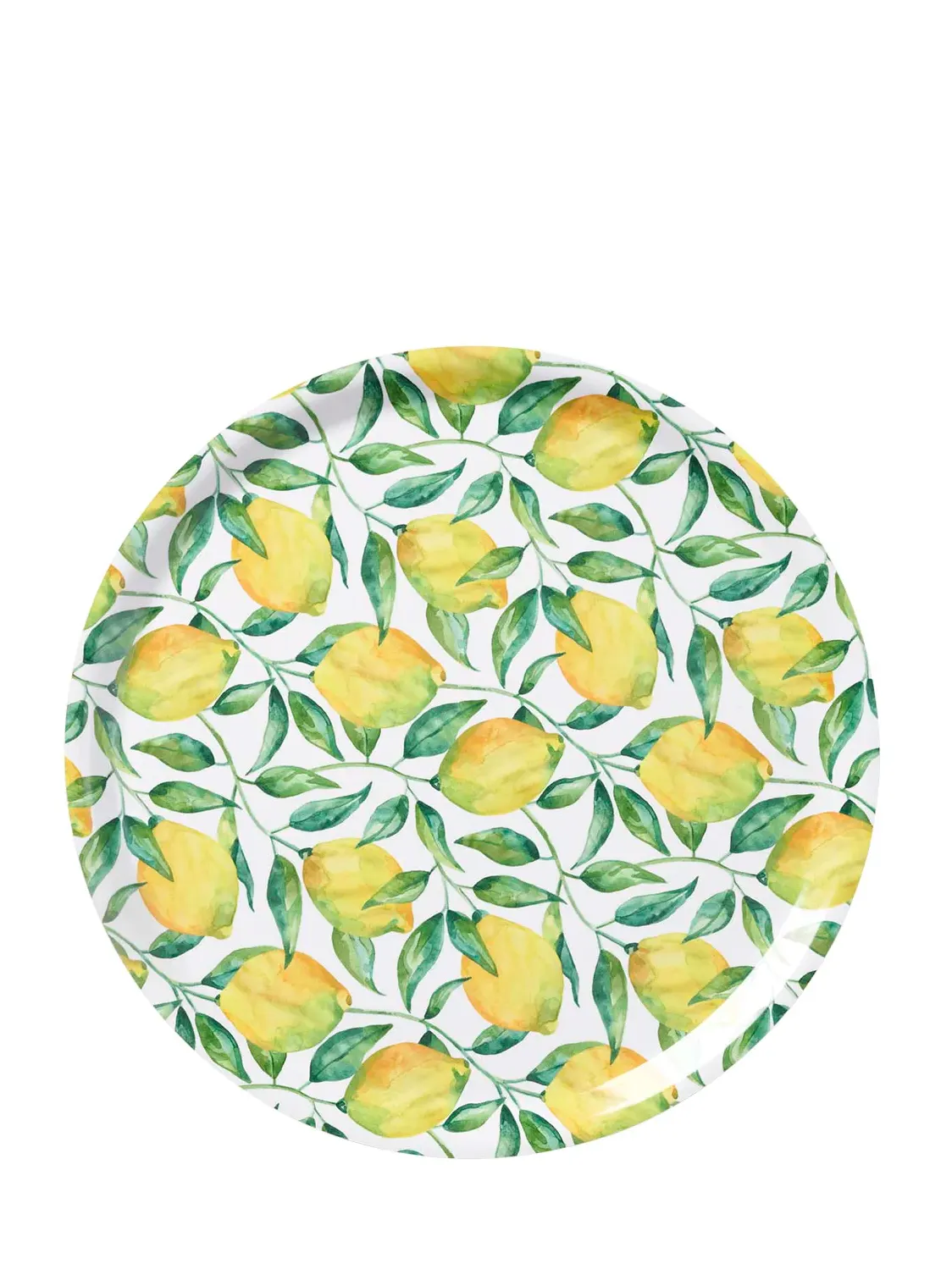 KLIPPAN YLLEFABRIK: Round Tray, Lemon tree – My o My