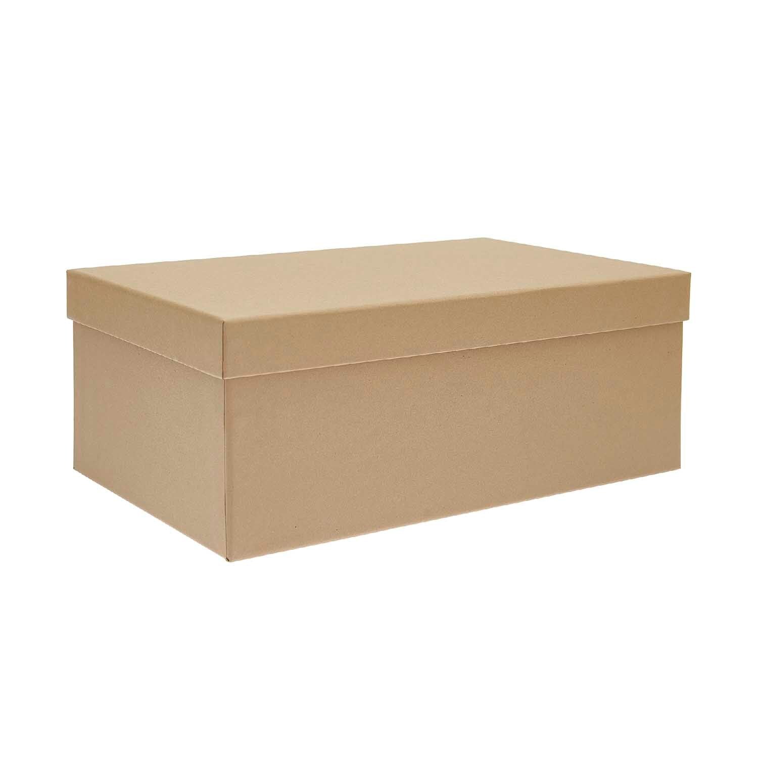 Pure box rect. m grocer kraft