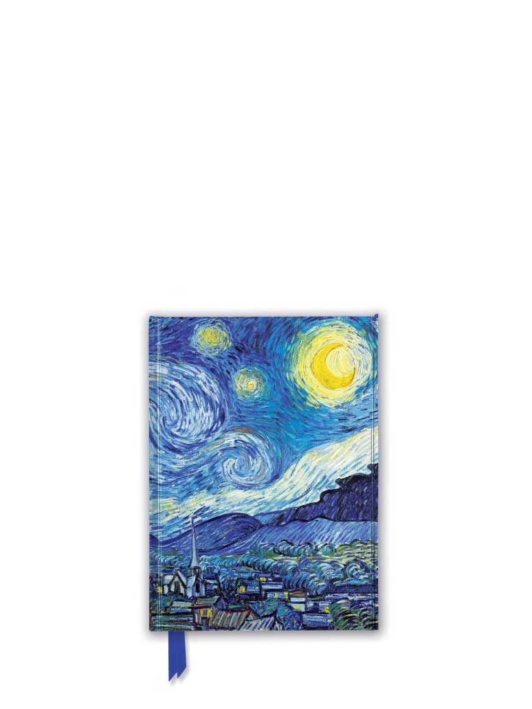 Foiled journal Starry Night by Vincent van Gogh, lined (A5)