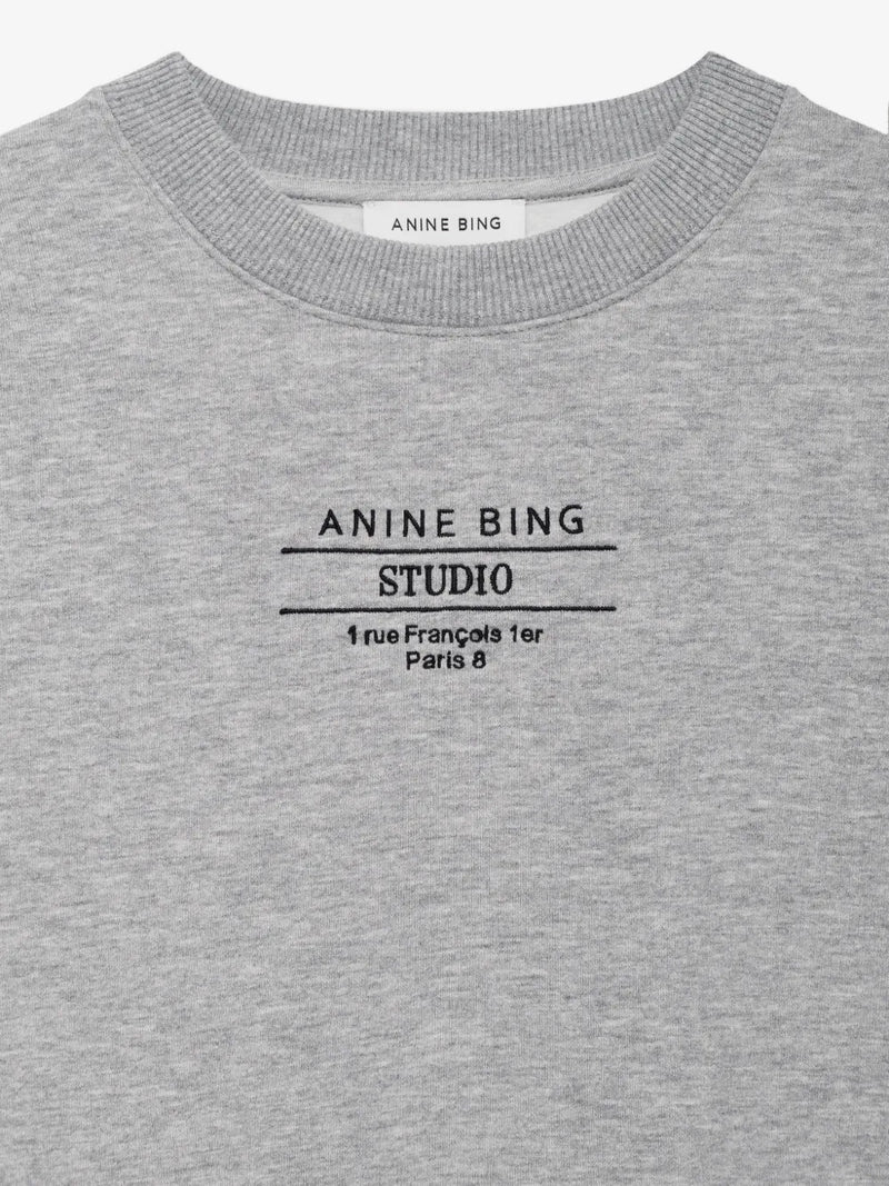 Miles sweatshirt studio, heather grey