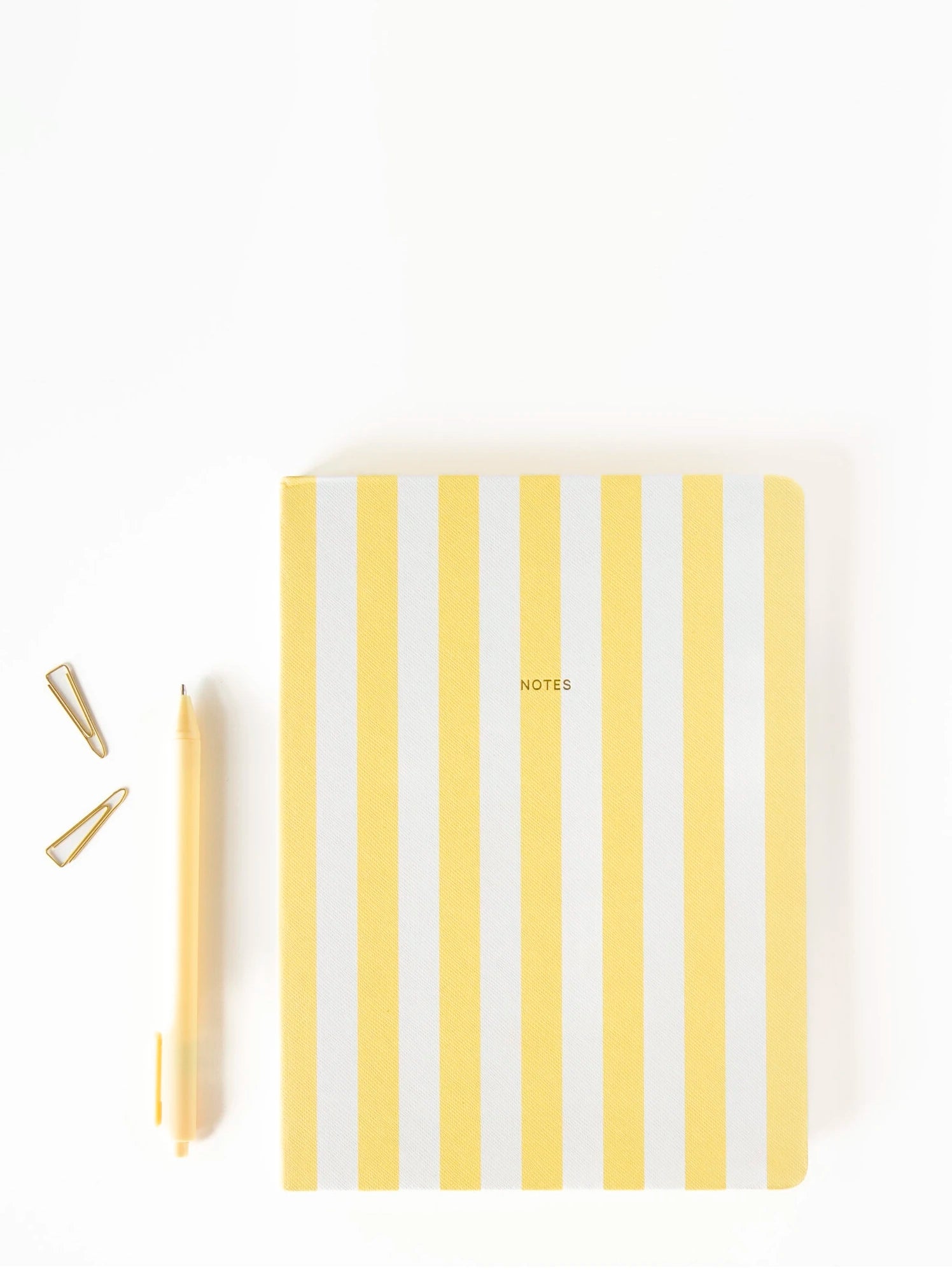 Fabrique Notebook, Yellow Stripes