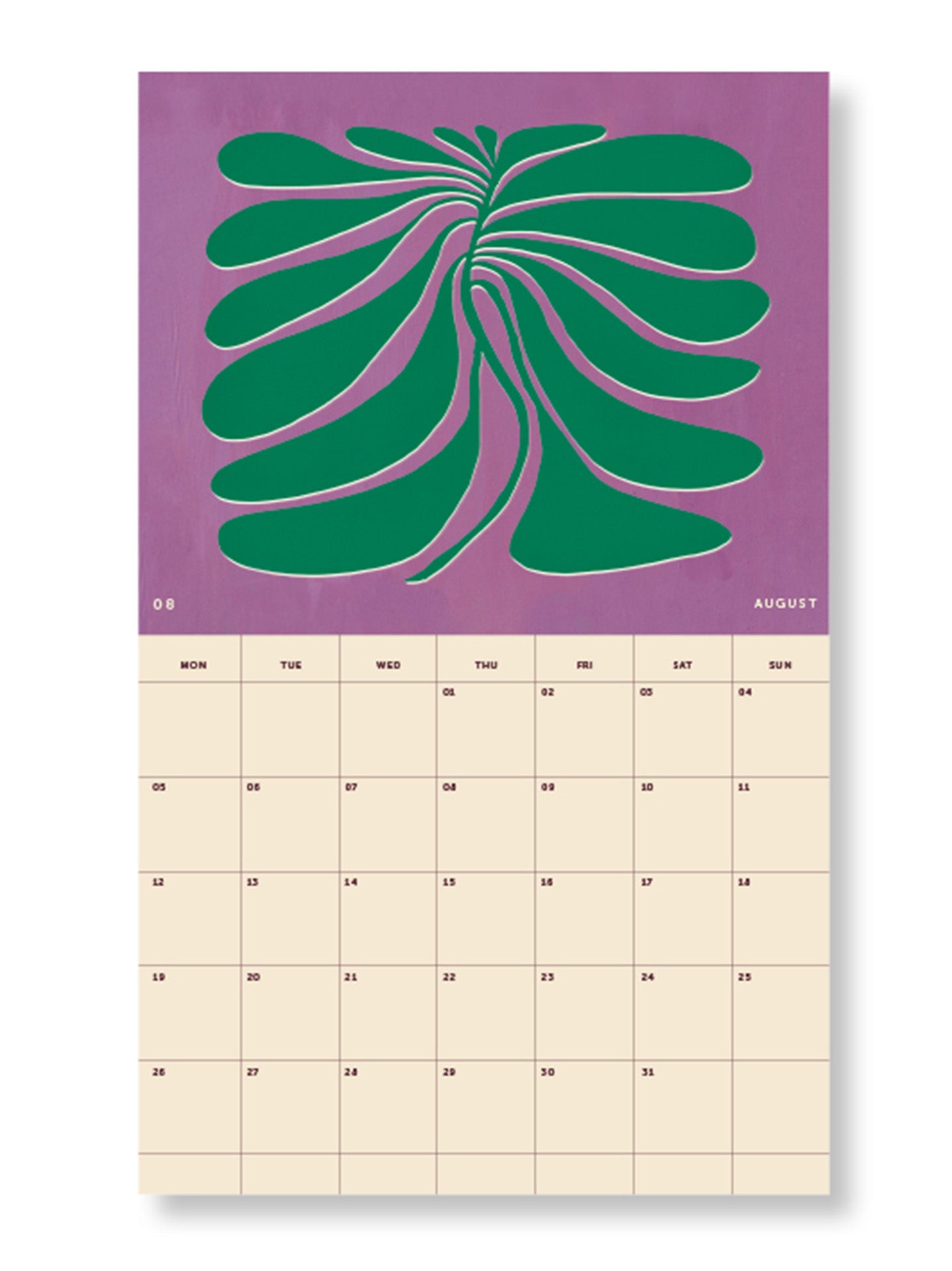 A-Journal Calendar 2024, Arty