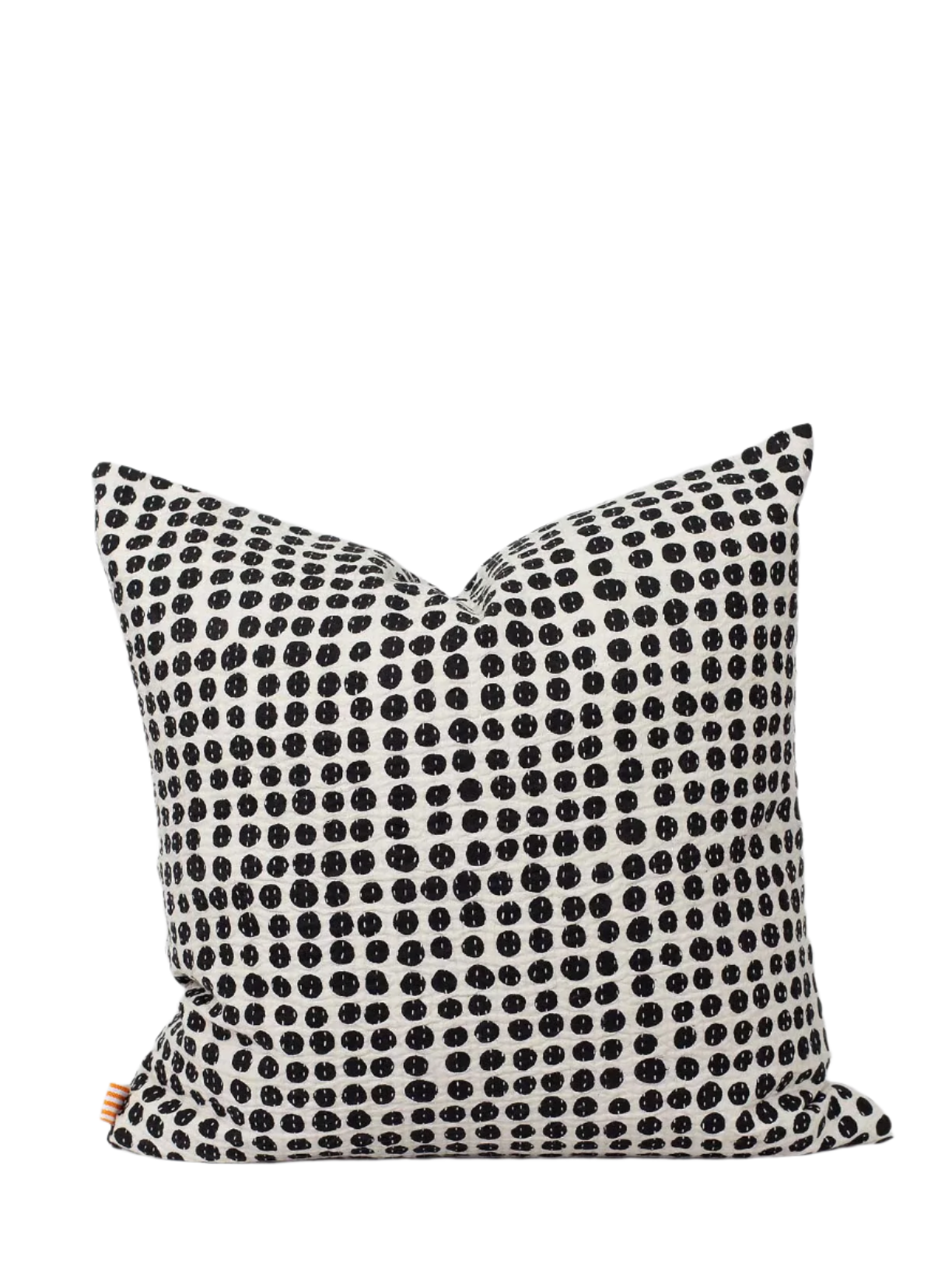 Dots cushion cover (50x50cm), white/black