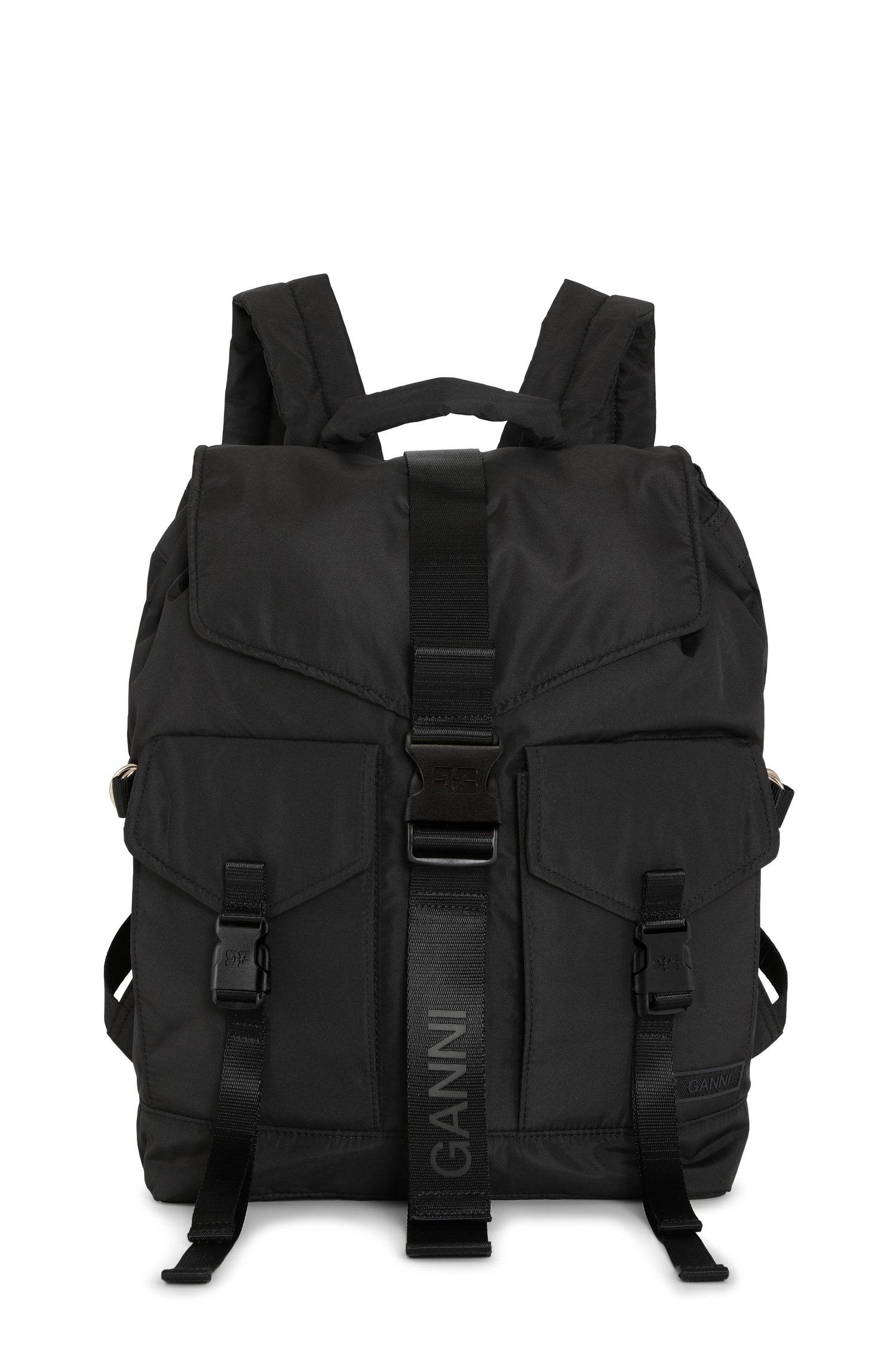 Recycled Tech Backpack, black