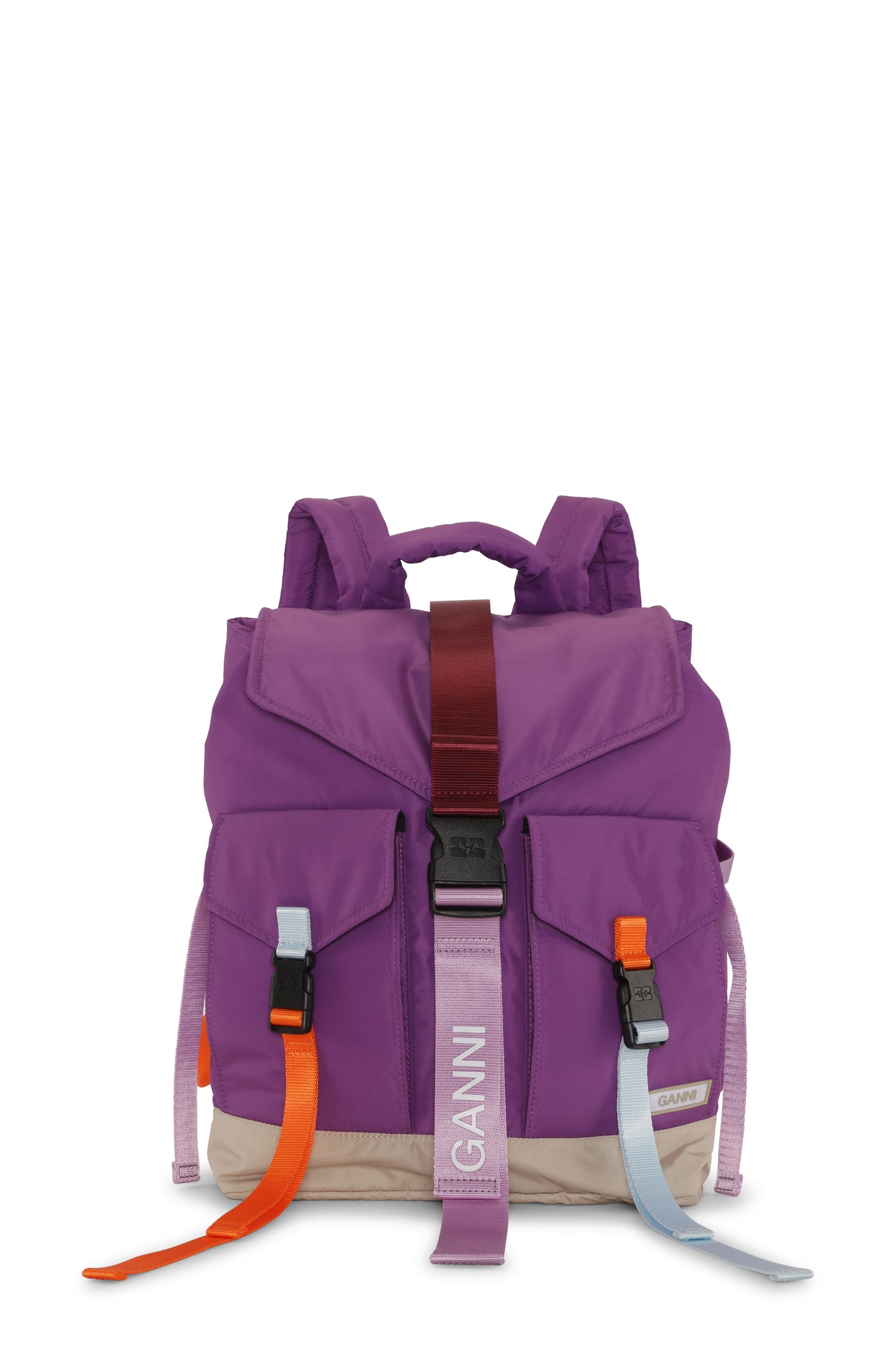 Recycled Tech Backpack, purple wine