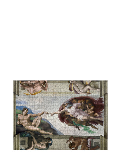 The Creation of Adam jigsaw puzzle by Michelangelo, 1000 pieces