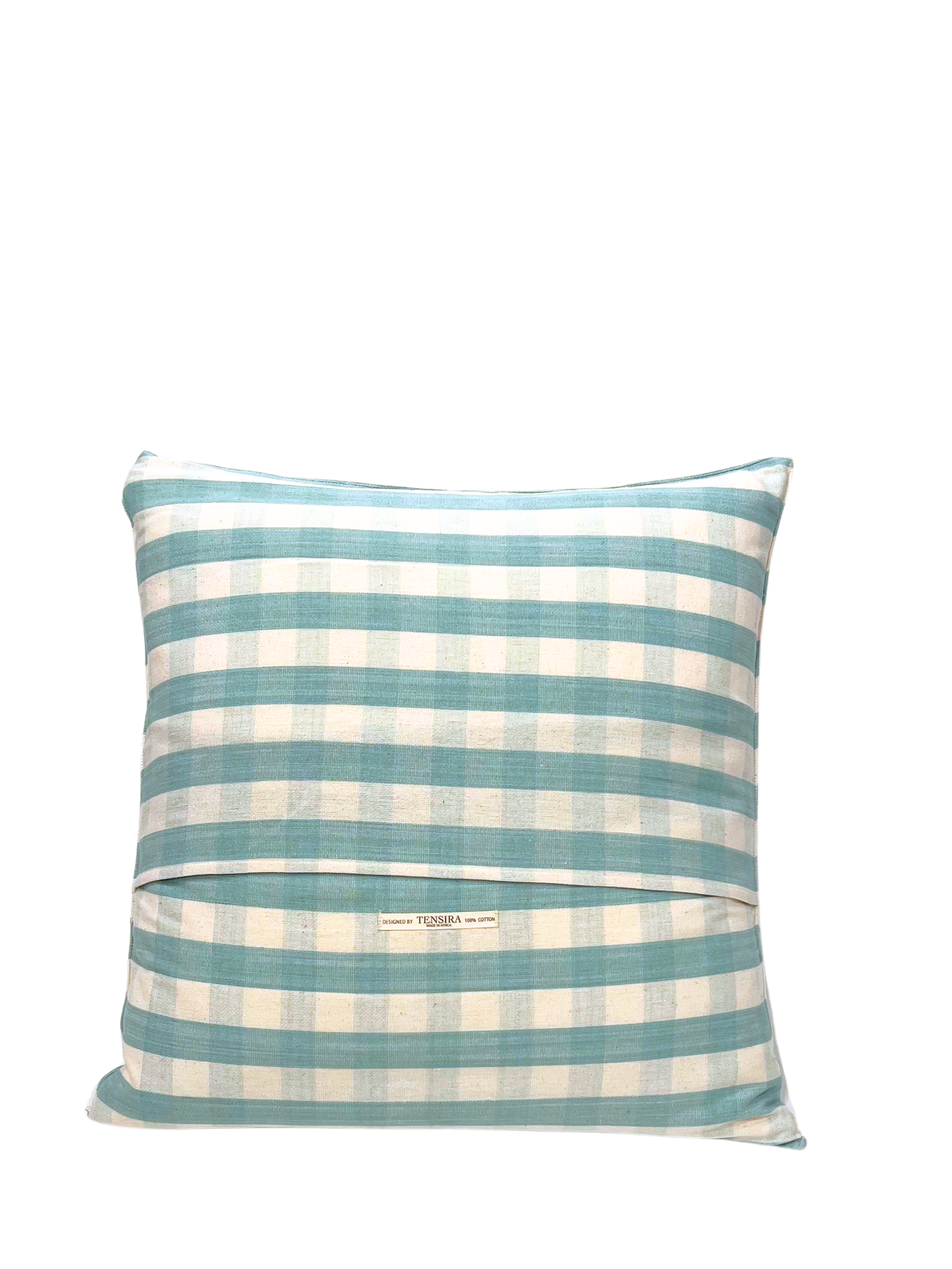 Cushion cover, Celadon green/Off-white (50x50)