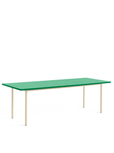 Two-Colour Dining Table, Green