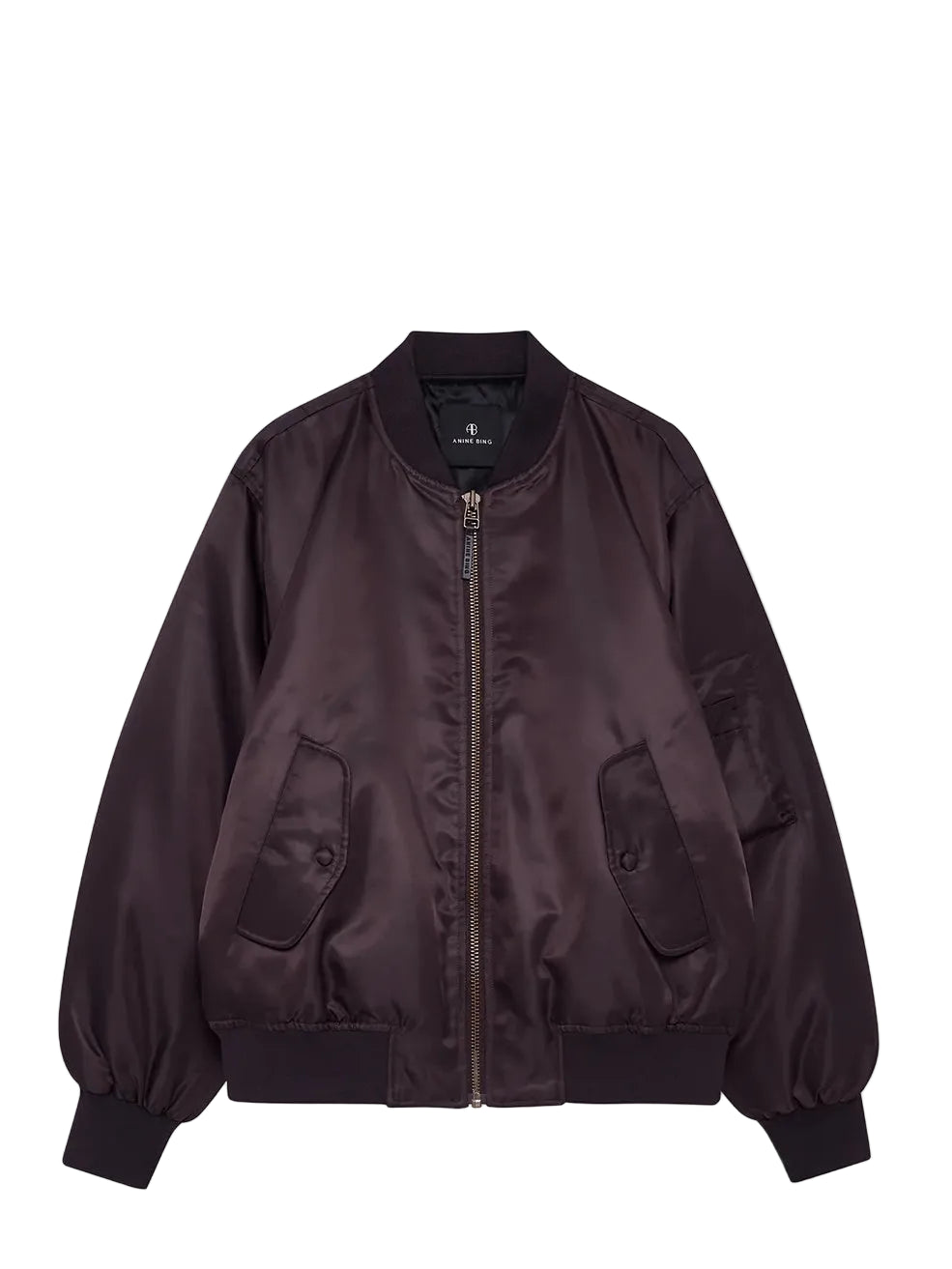 Leon bomber, deep brown