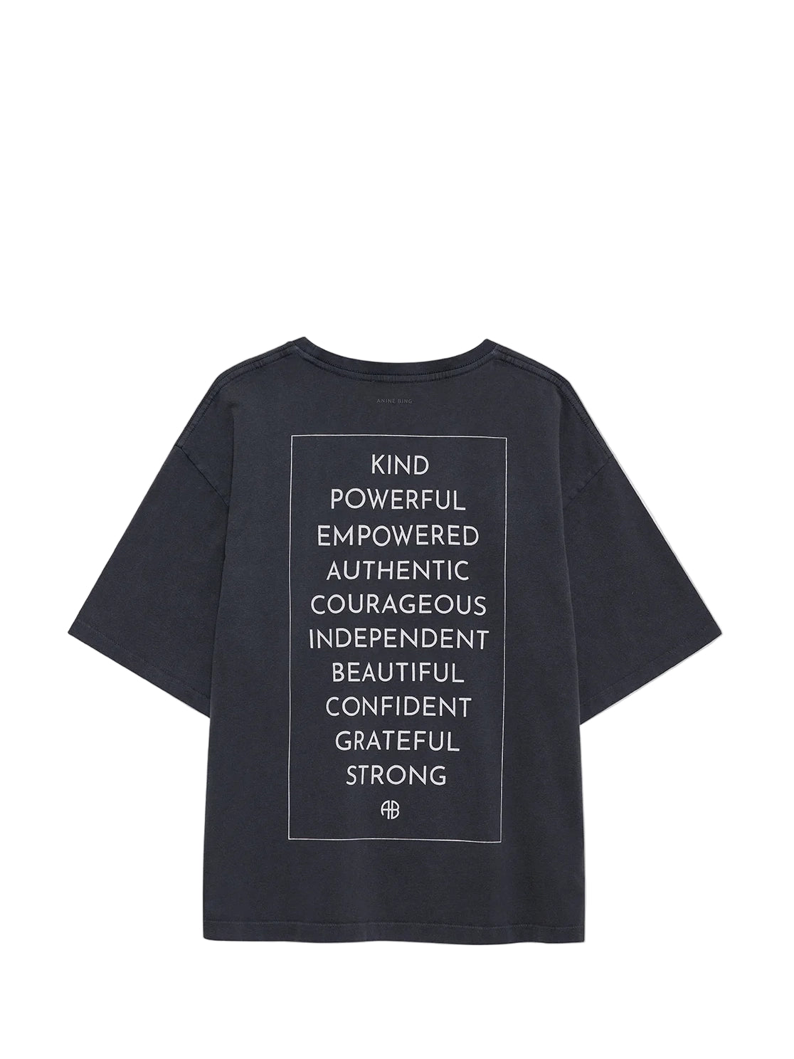 Rudy tee Empowerment, washed black