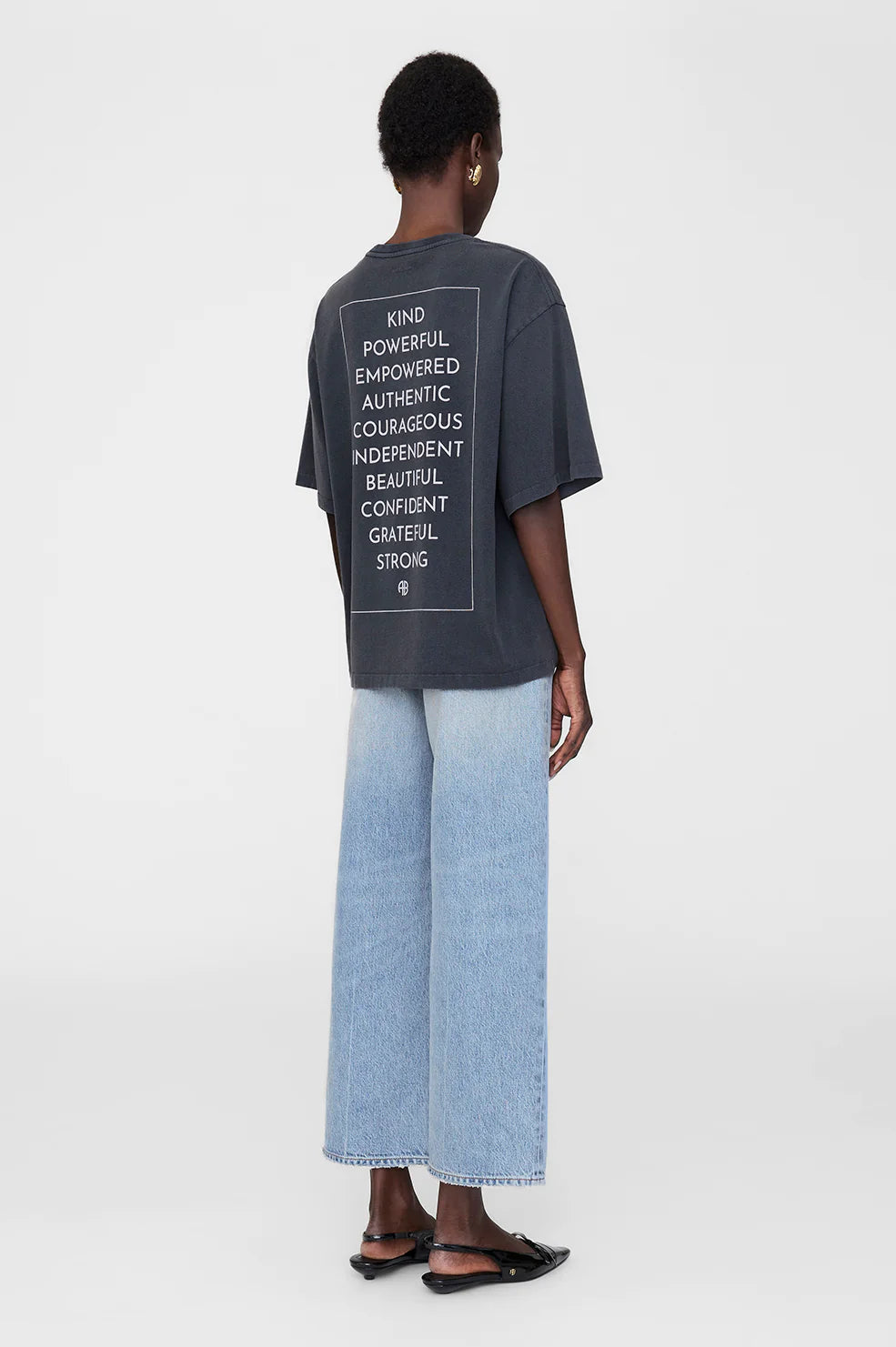 Rudy tee Empowerment, washed black