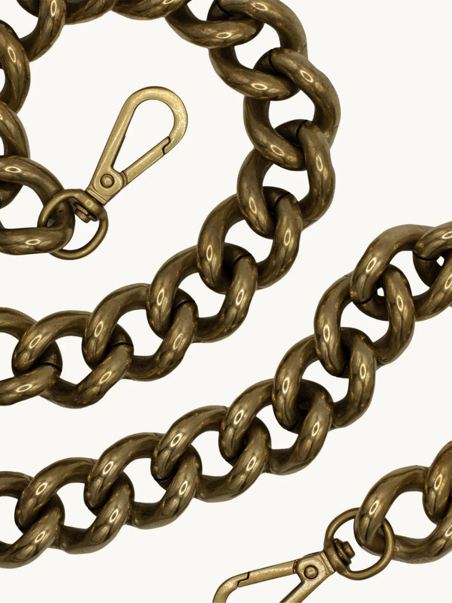 Lena phone Chain, brass