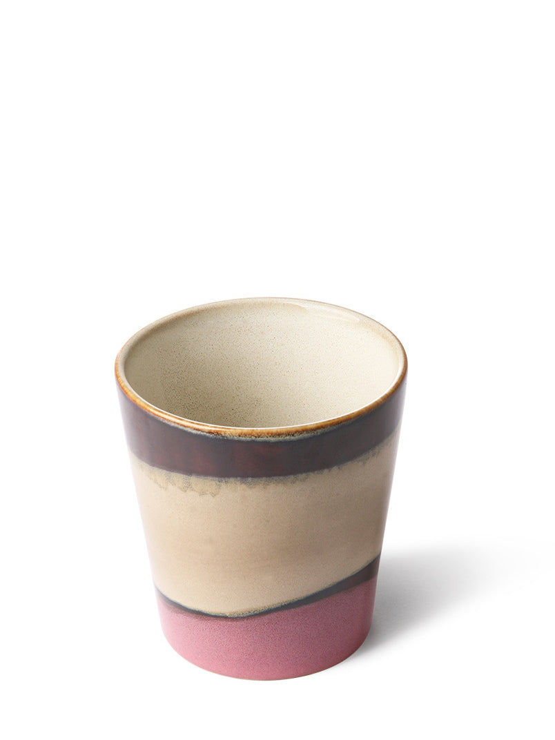 70's ceramics: coffee mug (180 ml), dunes