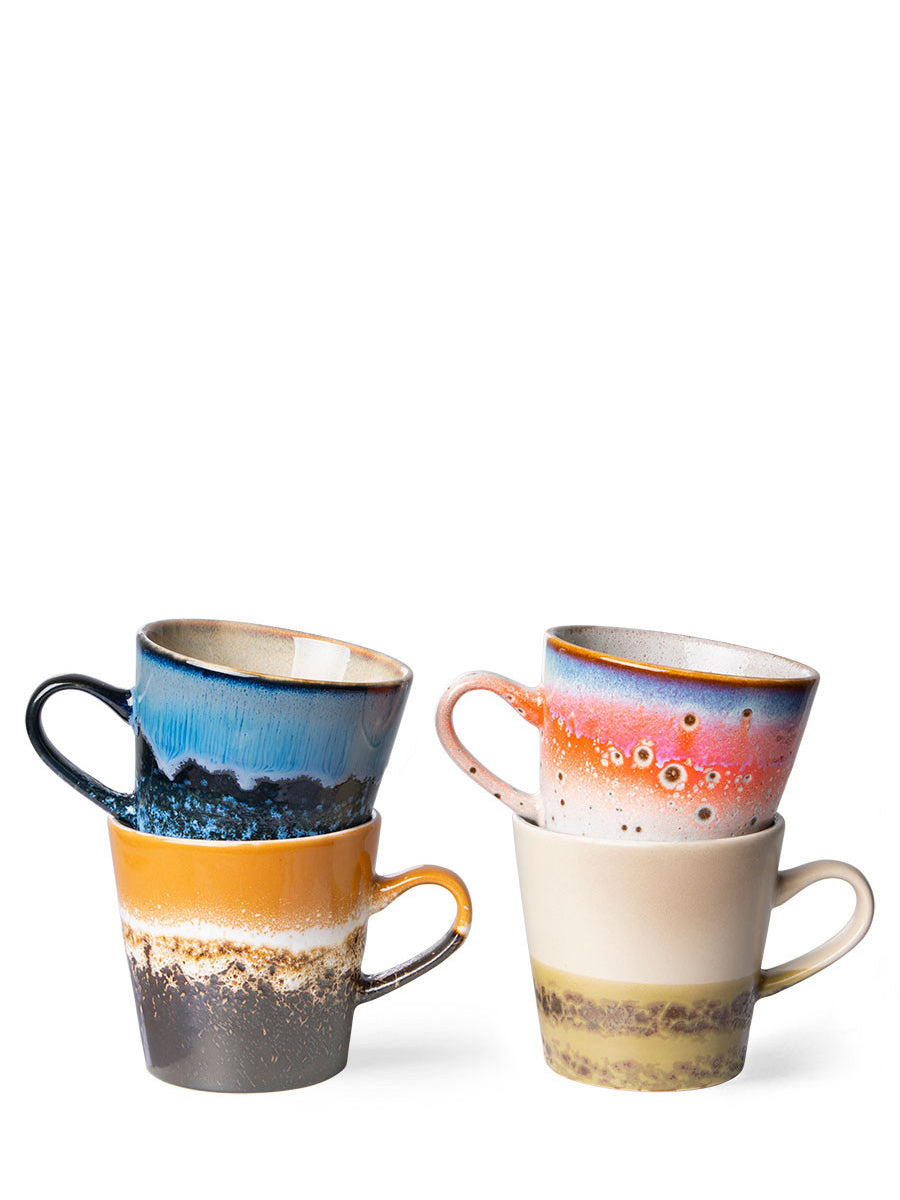 70's ceramics: americano mug, fire