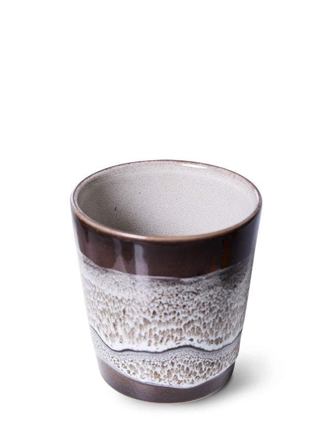 70's ceramics: coffee mug (180 ml), rock on