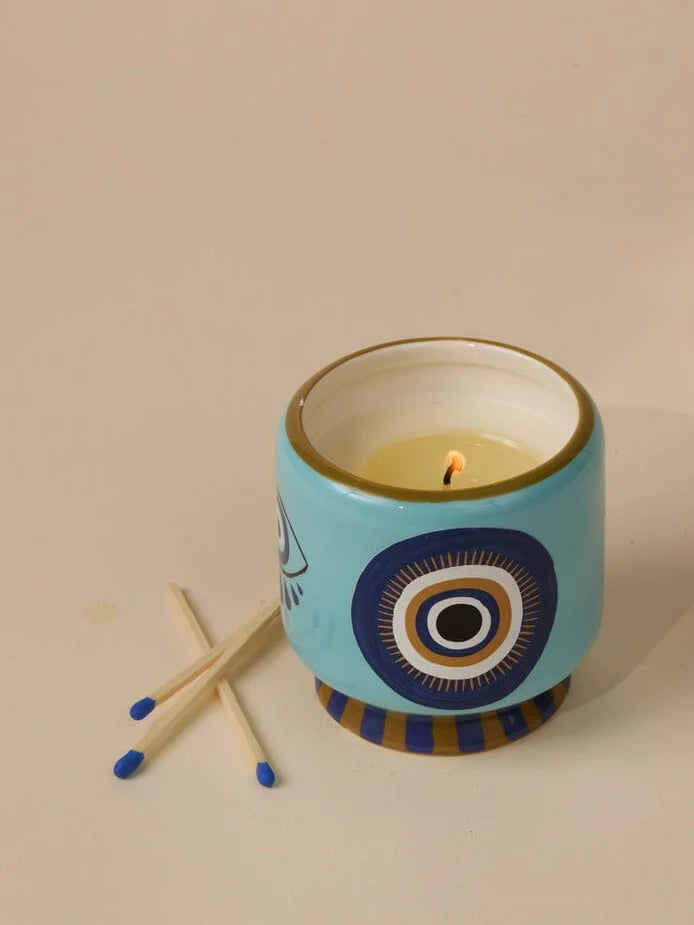 Incense & Smoke Scented Candle, Eye (226g)