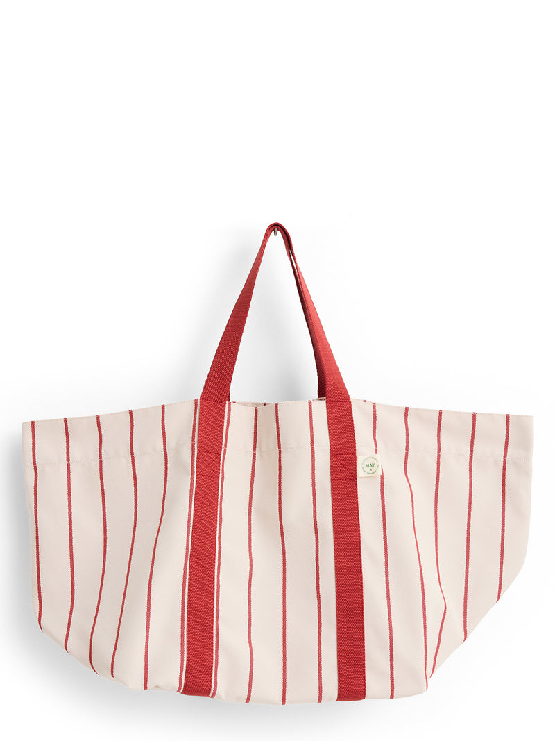 Outdoor Market striped picnic bag, medium, 3 colours