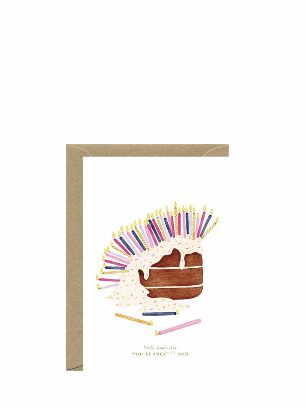 Looks like youre old birthday card