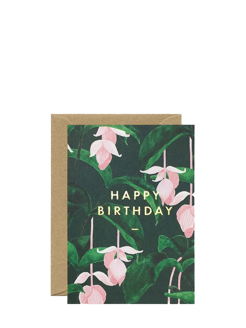 Medinilla HBD birthday card