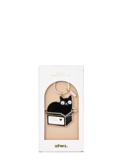 Small chaos cat keychain
