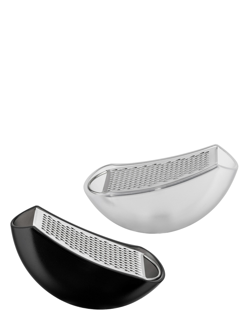 Parmenide grater, 2 colours, black or ice