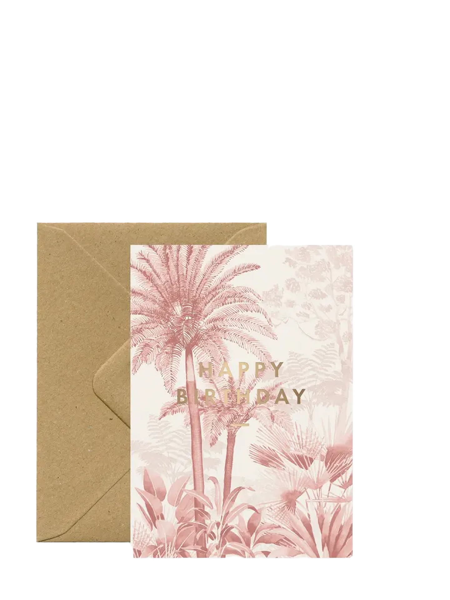 Pink Forest birthday card