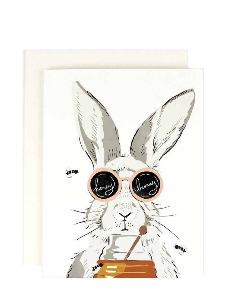 Honey Bunny, greeting card