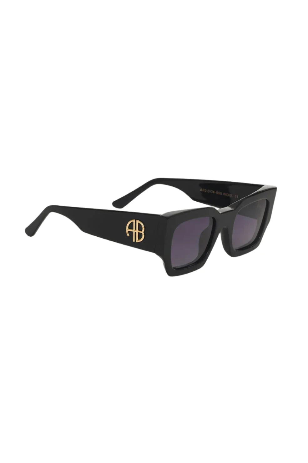 Indio monogram sunglasses, black