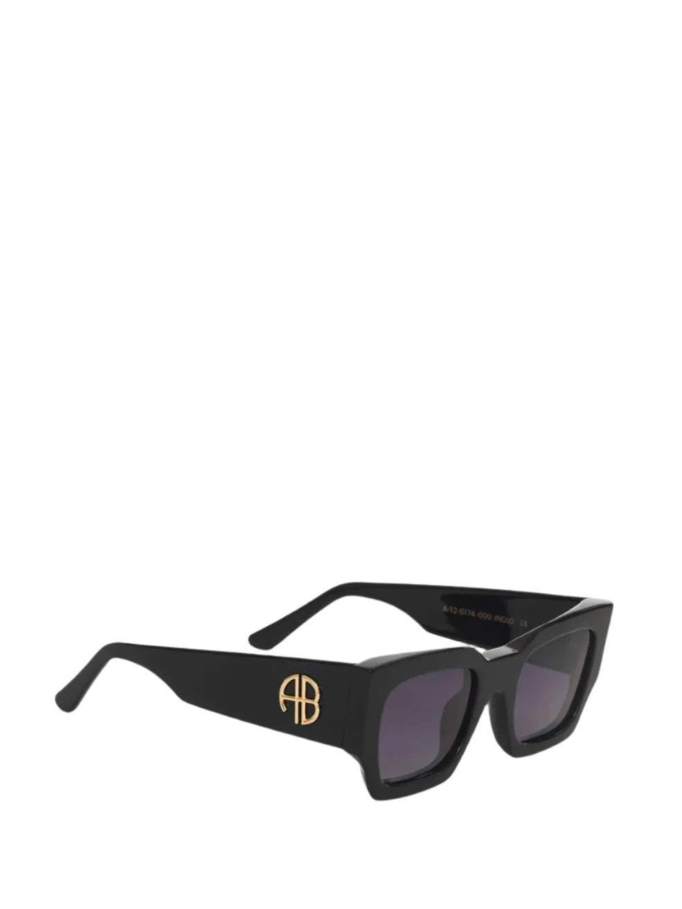 Indio monogram sunglasses, black