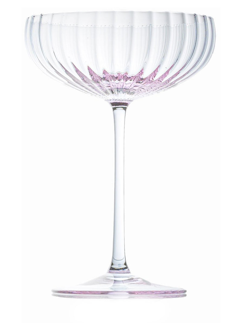 Lyon champagne saucer, lilac