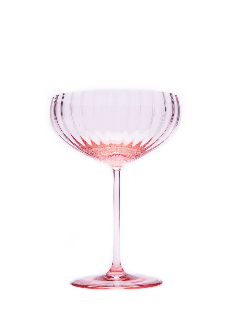Lyon champagne saucer, rosa