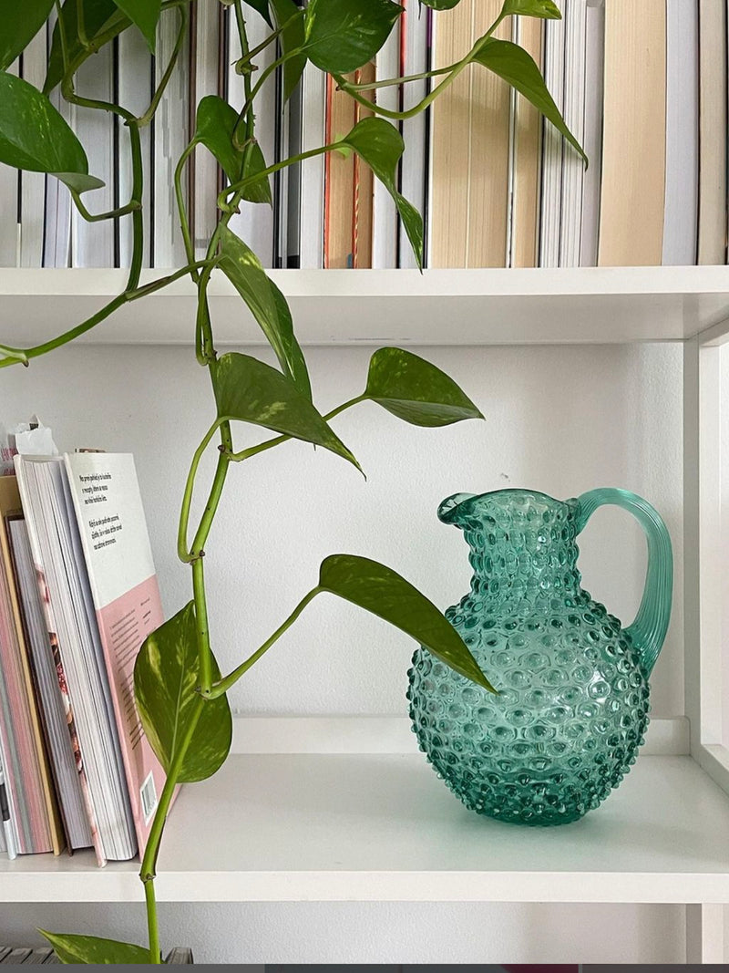 Paris hobnail jug 2L, Beryl green
