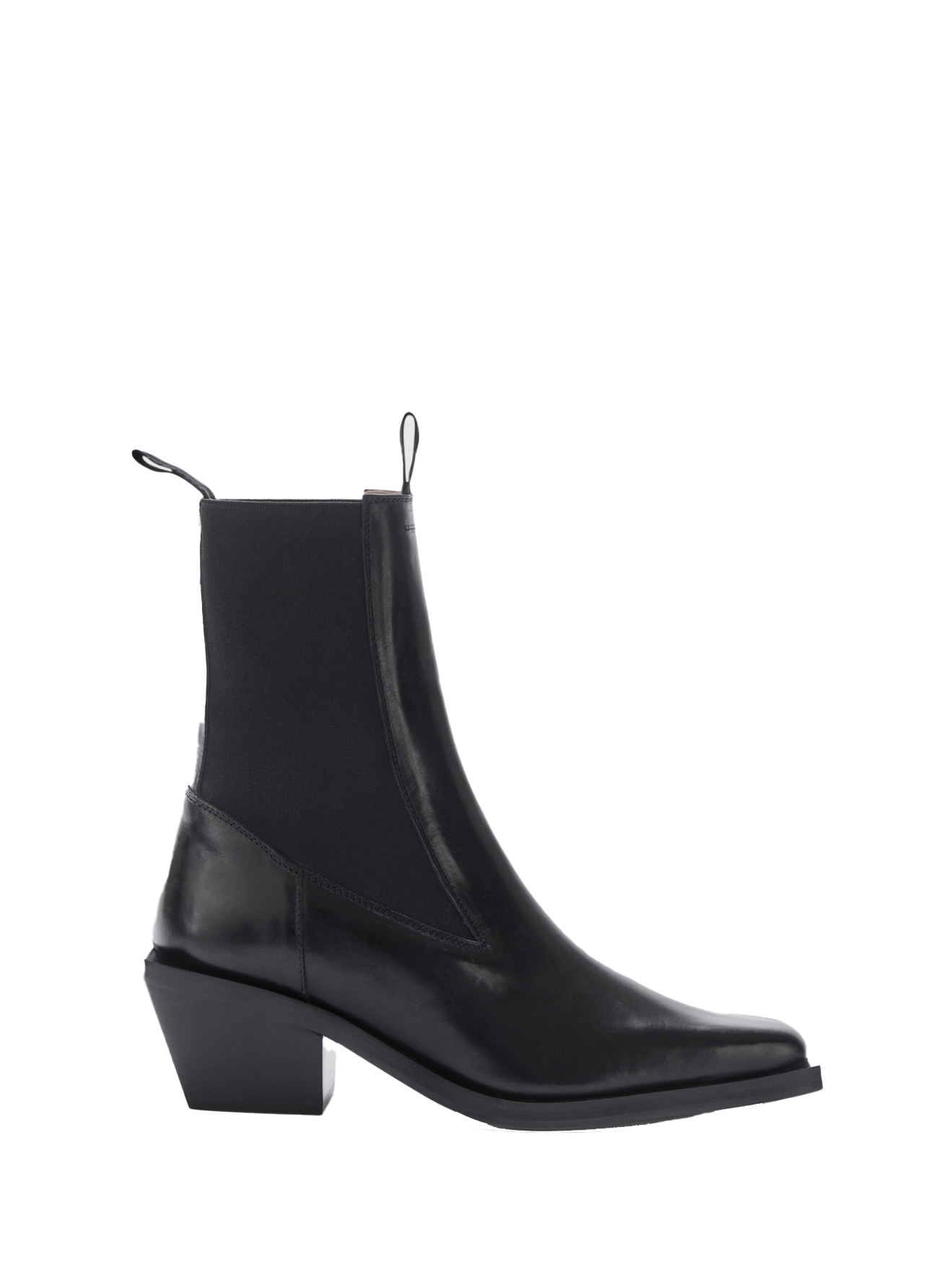 Apollosa black vacchetta boots, black
