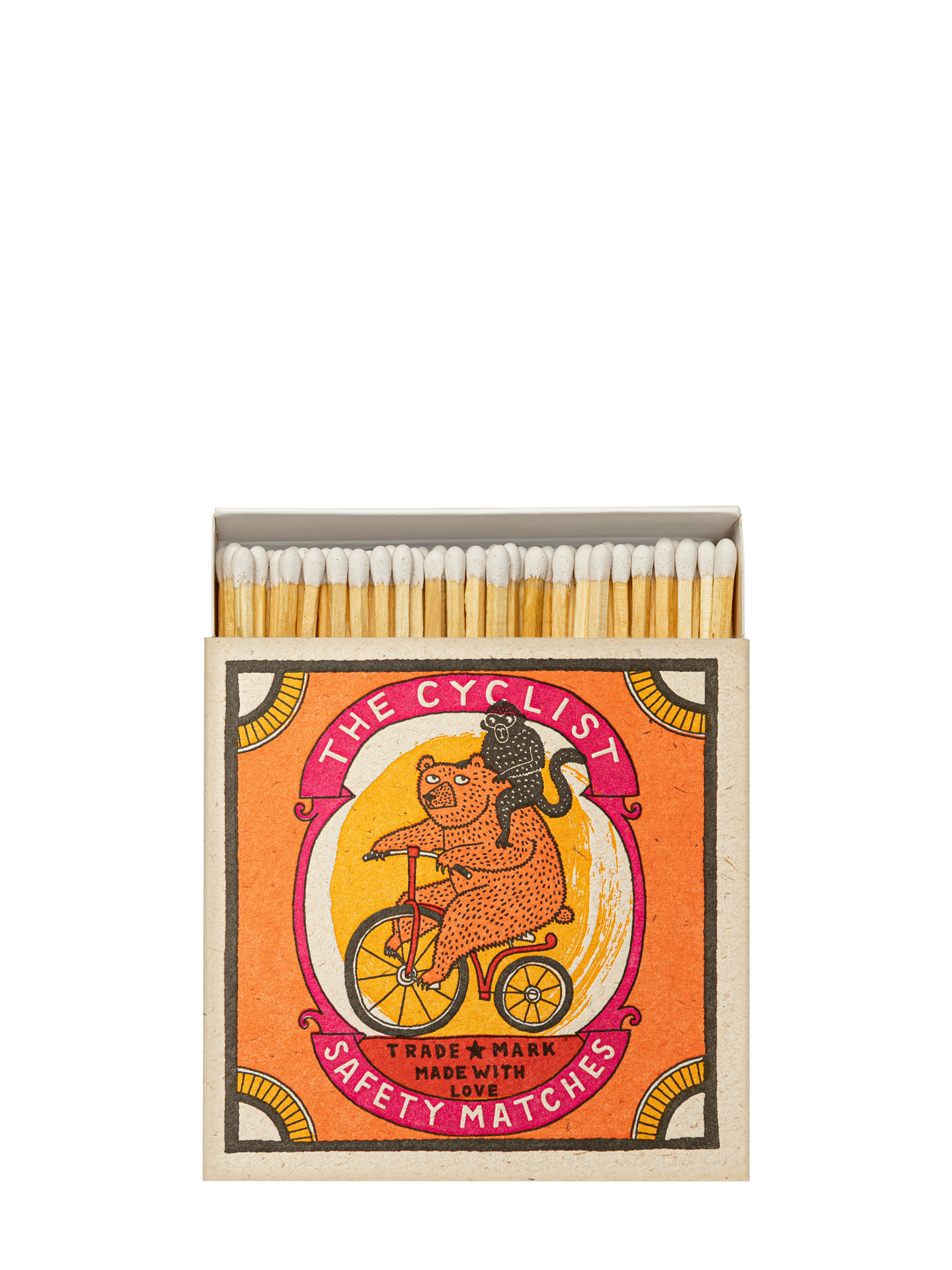 The Cyclist matchbox