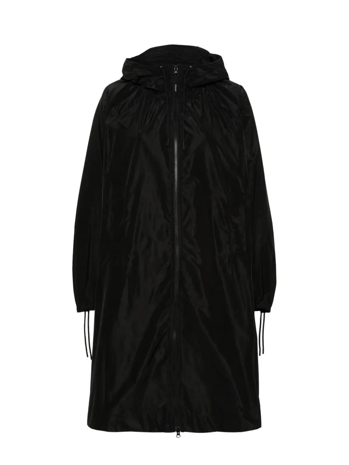 Parka sindly long coat, black