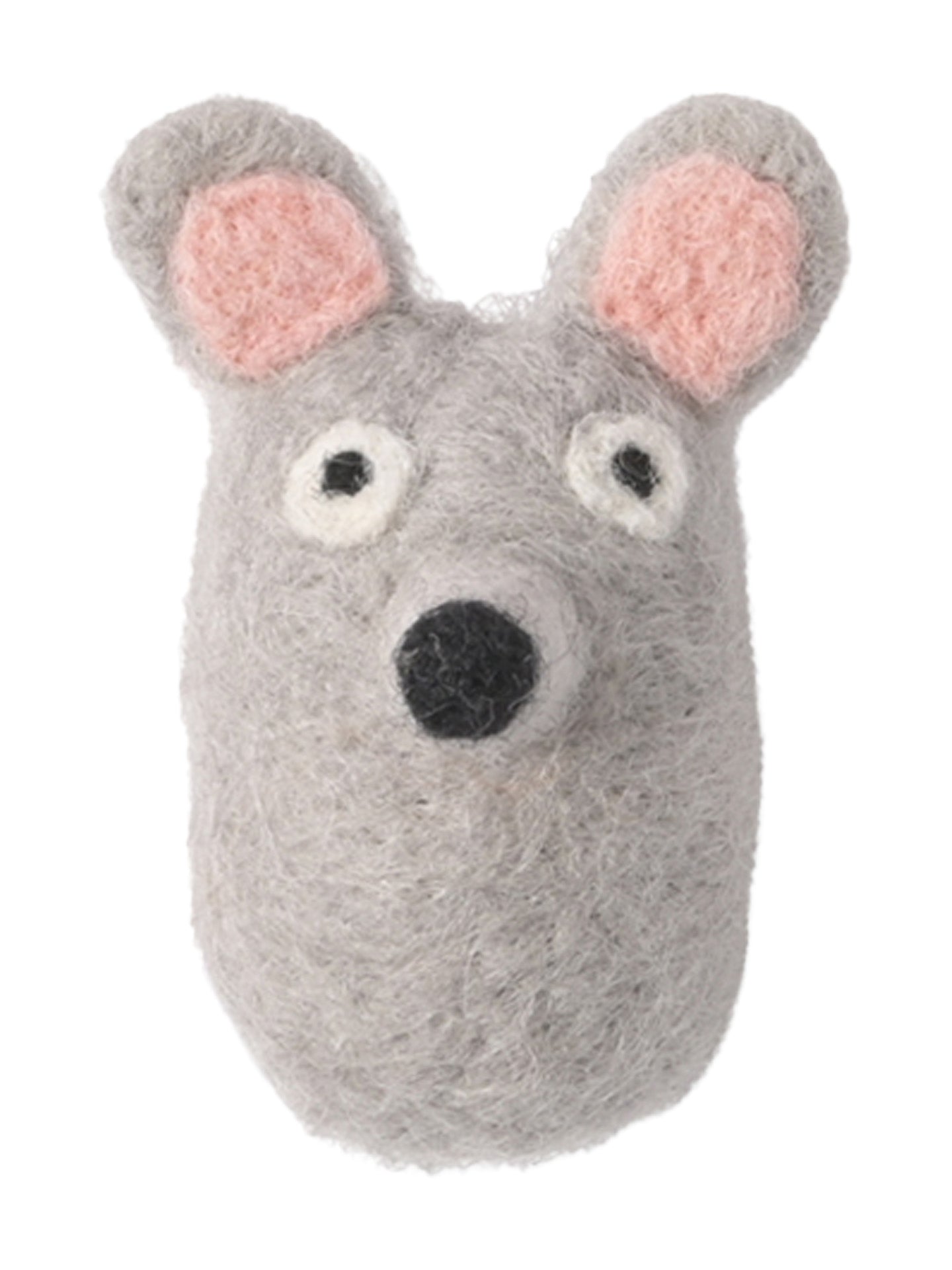 Woollen mouse hanging ornament