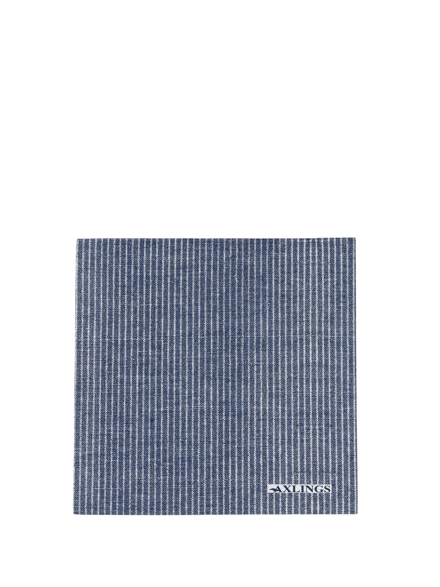 Pinstripe paper napkin, marine blue (50pcs)