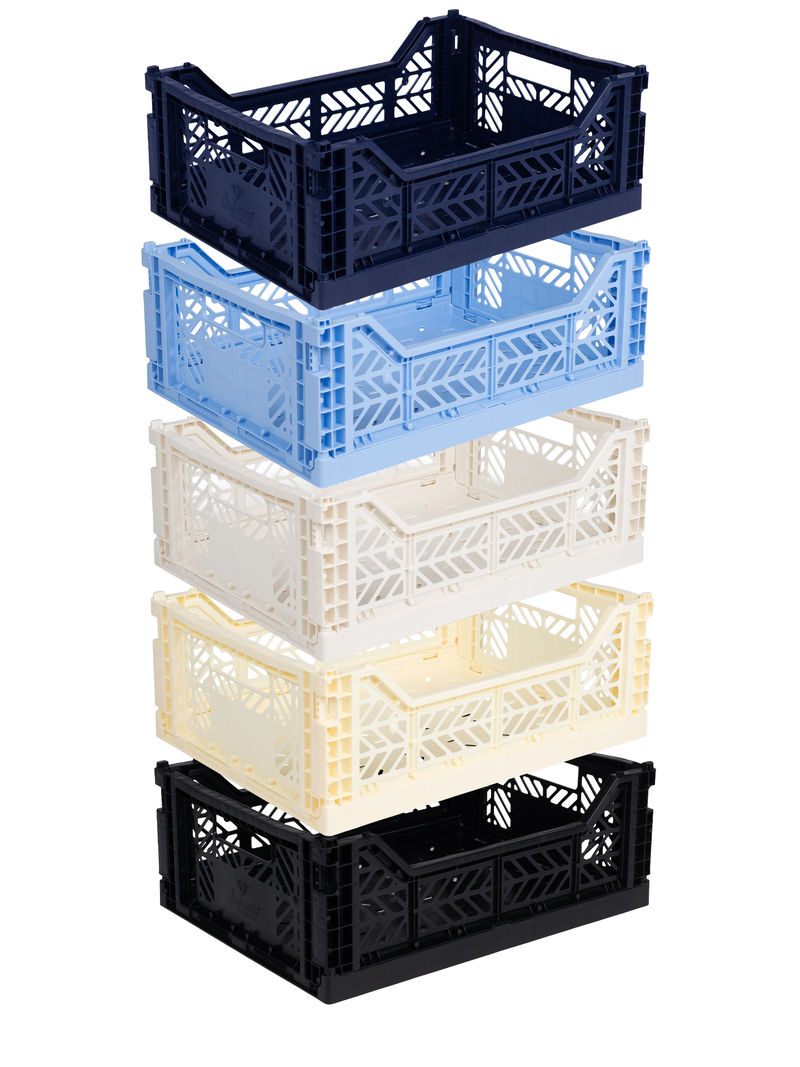 AYKASA Midi stackable crate, 42 colours