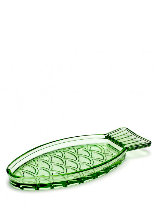 Fish & Fish Small Dish, green