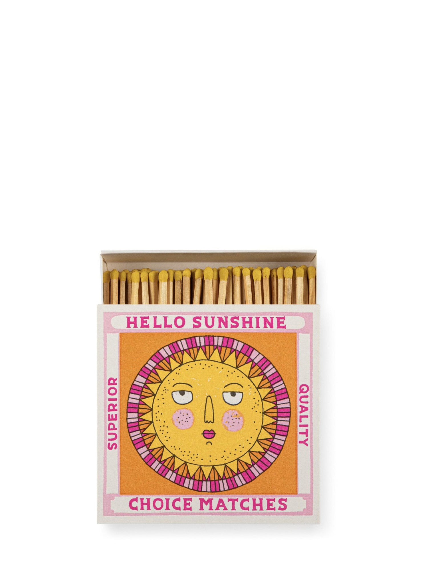 Hello sunshine matchbox