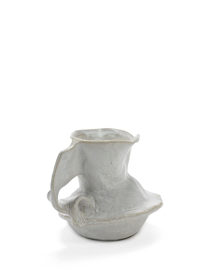 Rosie vase N°01 (23,5cm), white