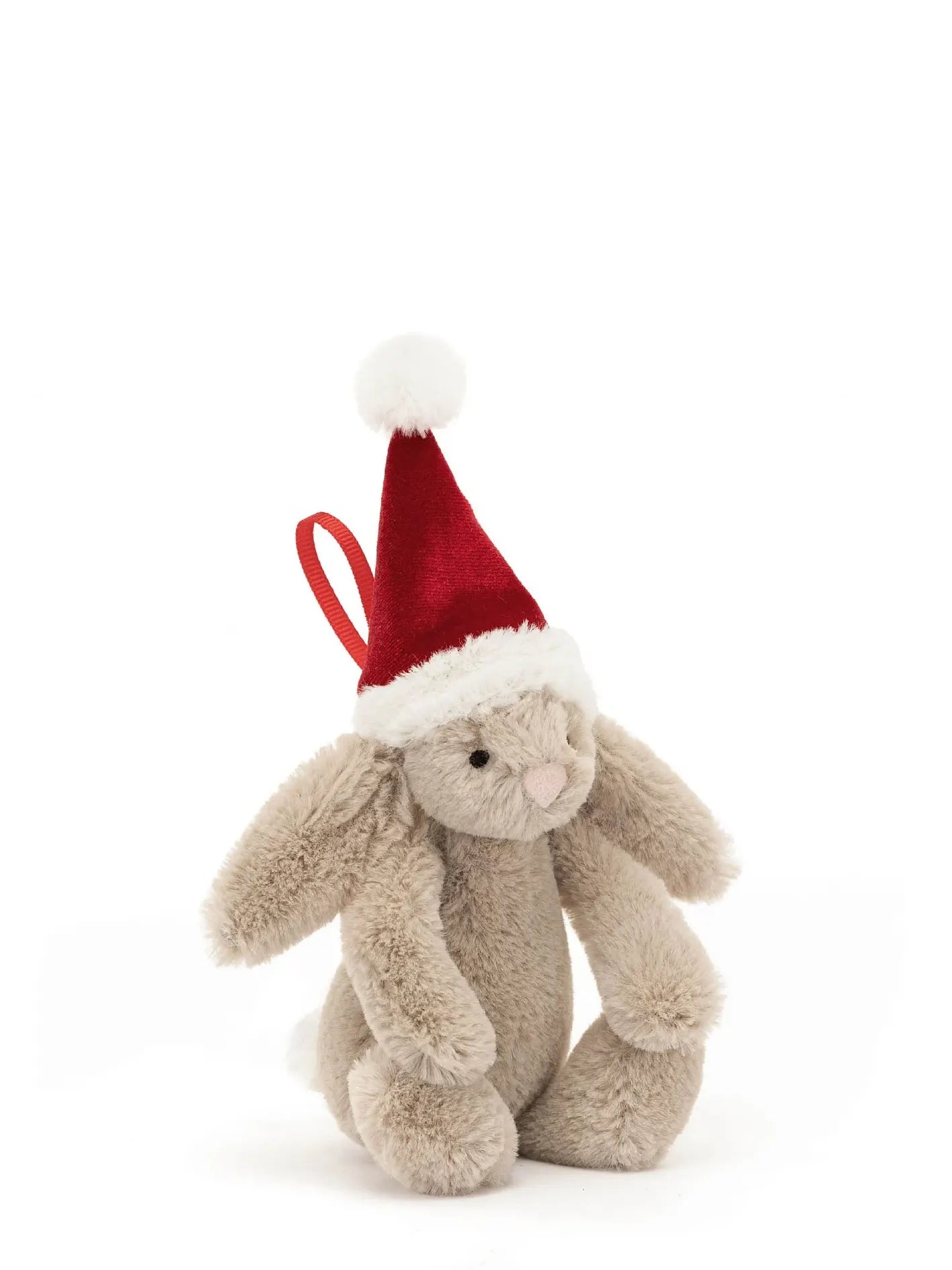Bashful Christmas Bunny Decoration (13 cm)