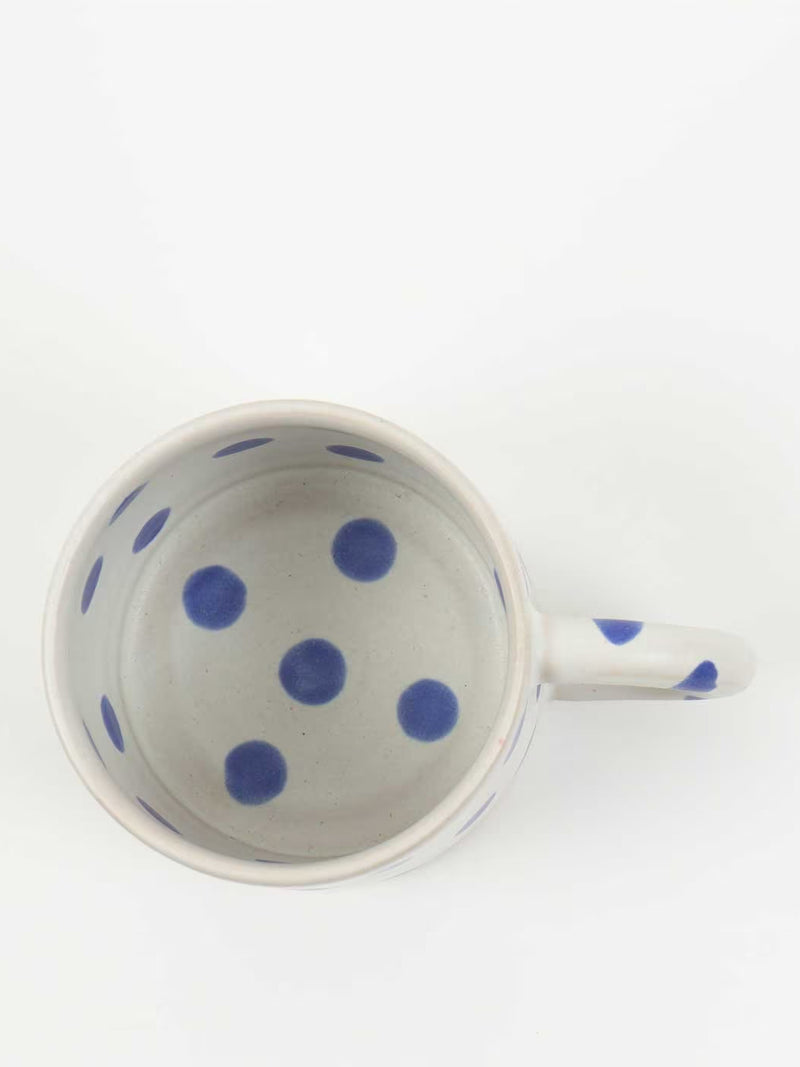 Blot coffee cup, white/blue