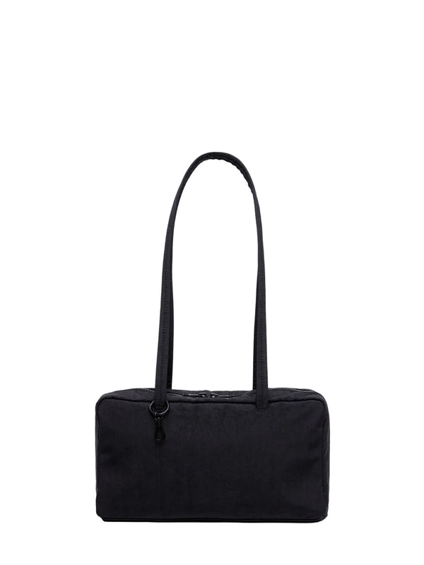 Nylon bowler bag, black