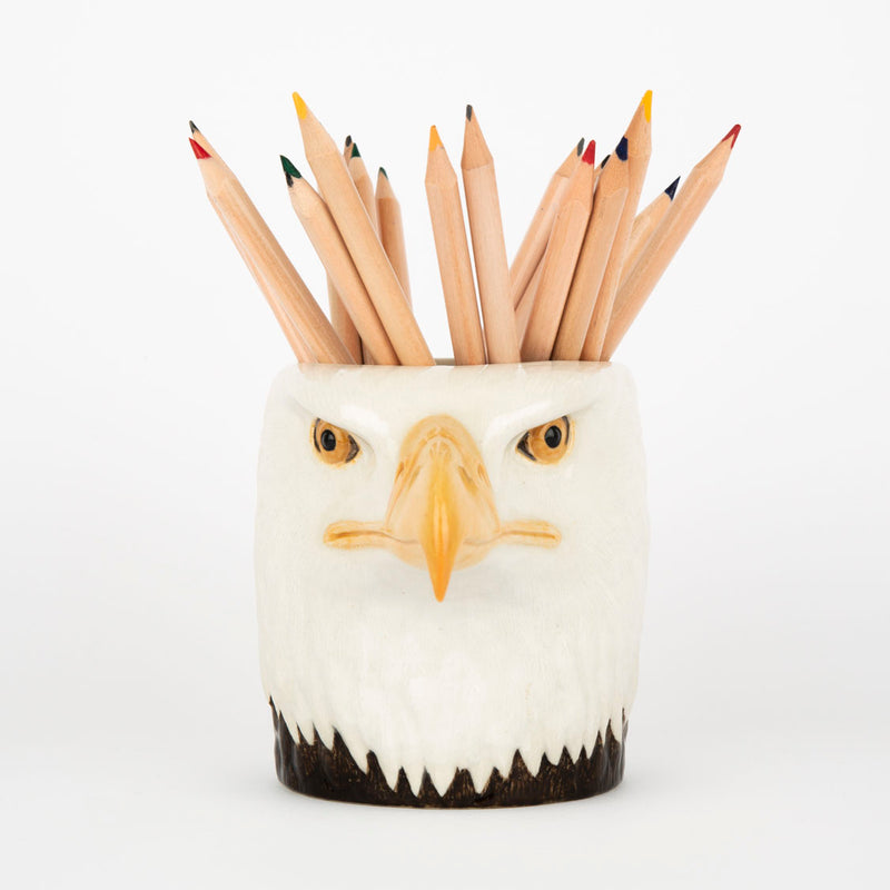 Bald Eagle Pencil Pot (10cm)
