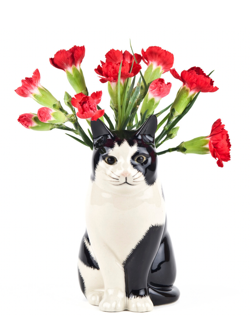 Barney cat flower vase (L)